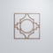 Ekena Millwork Medium Gypsum Decorative Fretwork Wood Wall Panels, Wood (Paint Grade), 15 3/8"W x 15 3/8"H x 3/8"T WALW16X16X0375GYPMF - alternate 3